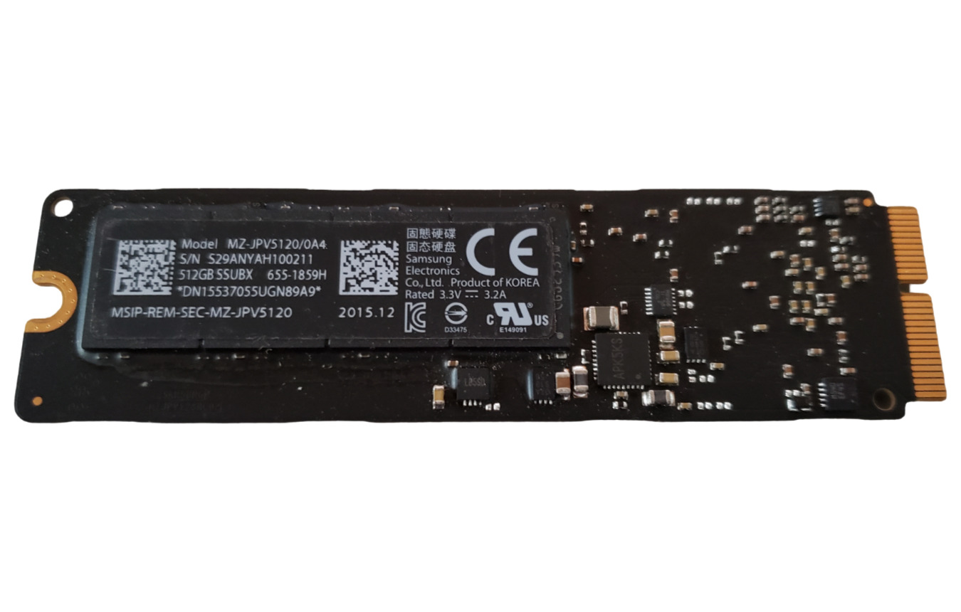 Genuine Apple Samsung MZ-JPV5120/0A4 512GB SSUBX PCI SSD for MB Pro 2013-2017