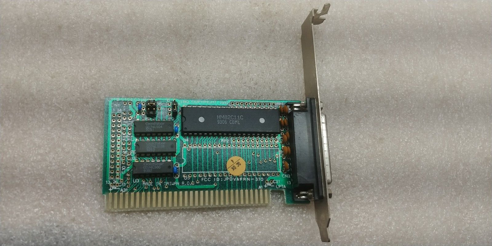 Vintage Magitronic A-B109 8-Bit ISA Parallel Dual Printer Card 