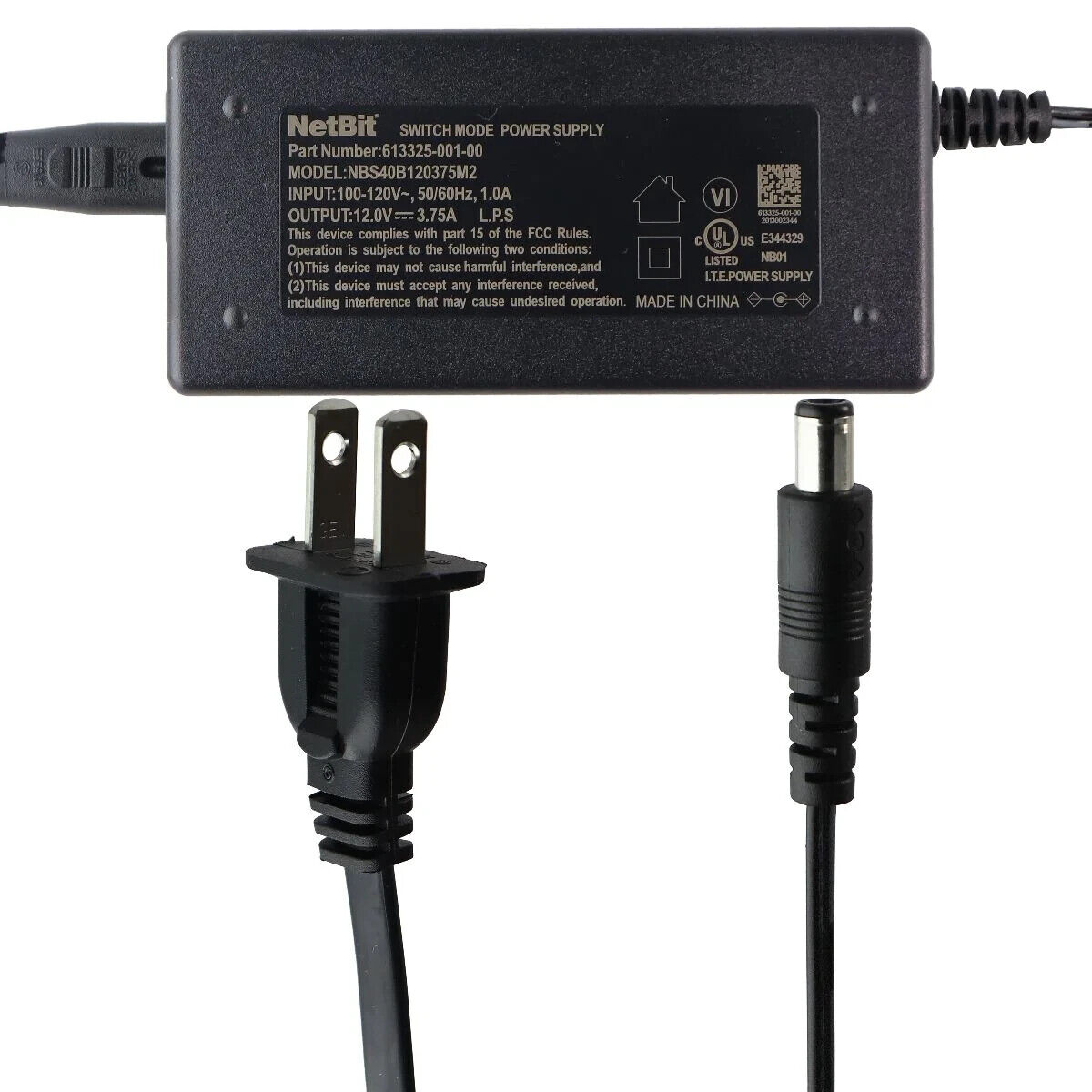 Arris NetBit (12V/3.75A) Switch Mode Power Supply