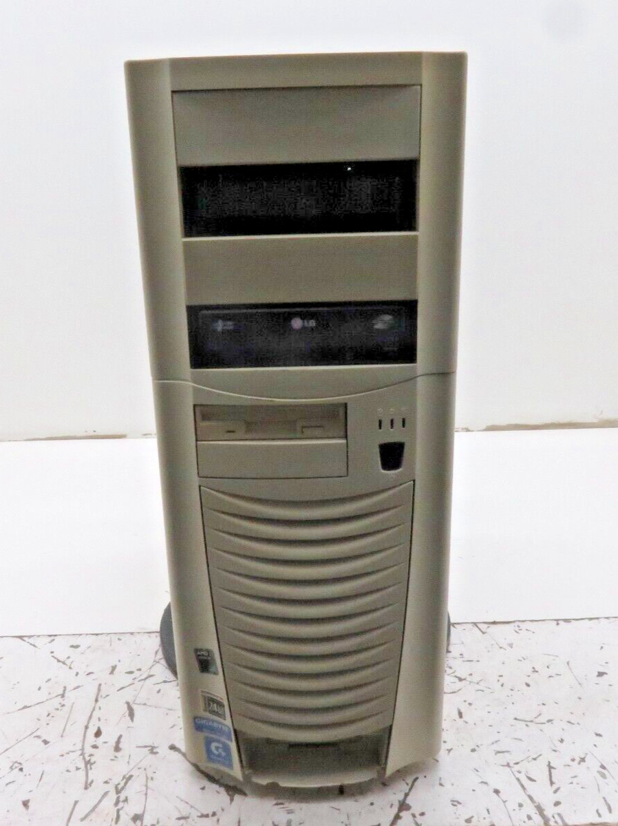 Vintage Retro PC Case Beige Computer Case ATX Retro Tower -Antec Clone/Lookalike