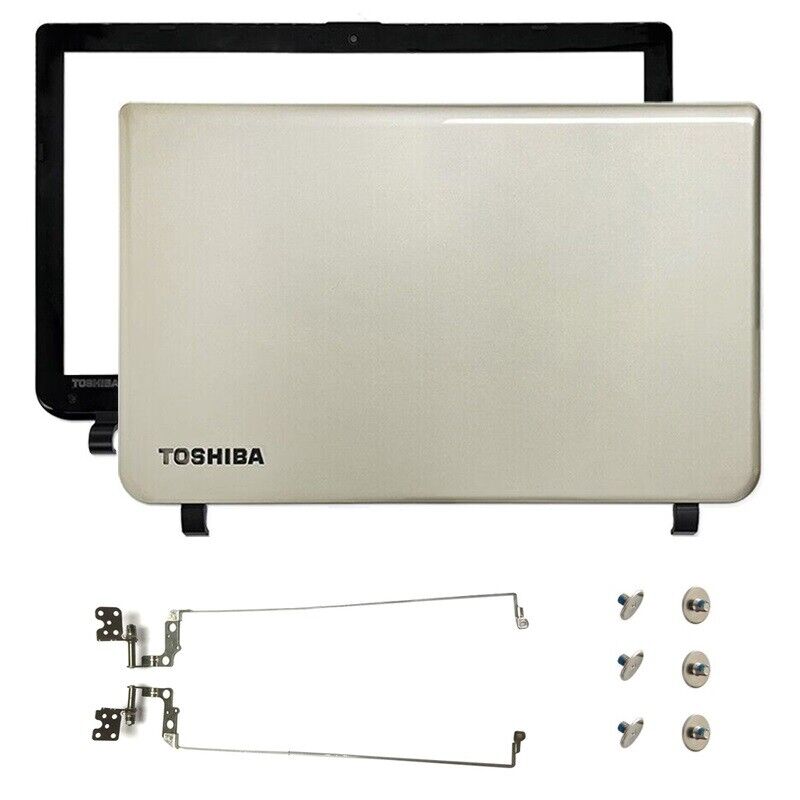 New for Toshiba Satellite L50-B L55-B S55T-B 15.6in LCD Back Cover+Bezel+Hinges