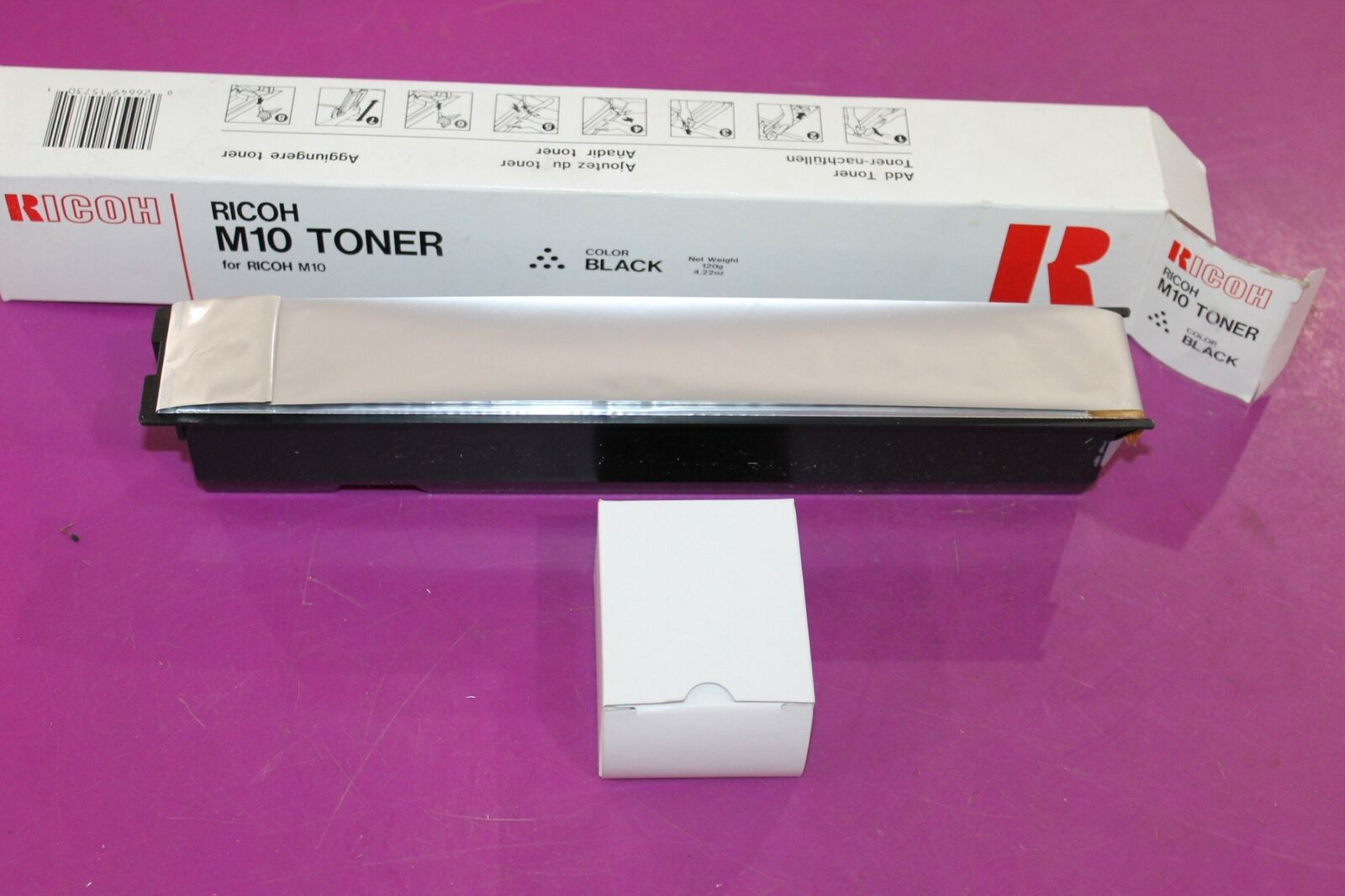 NOS Rico M10 Toner. Never opened. Acquired from a closed dealership. See pic.