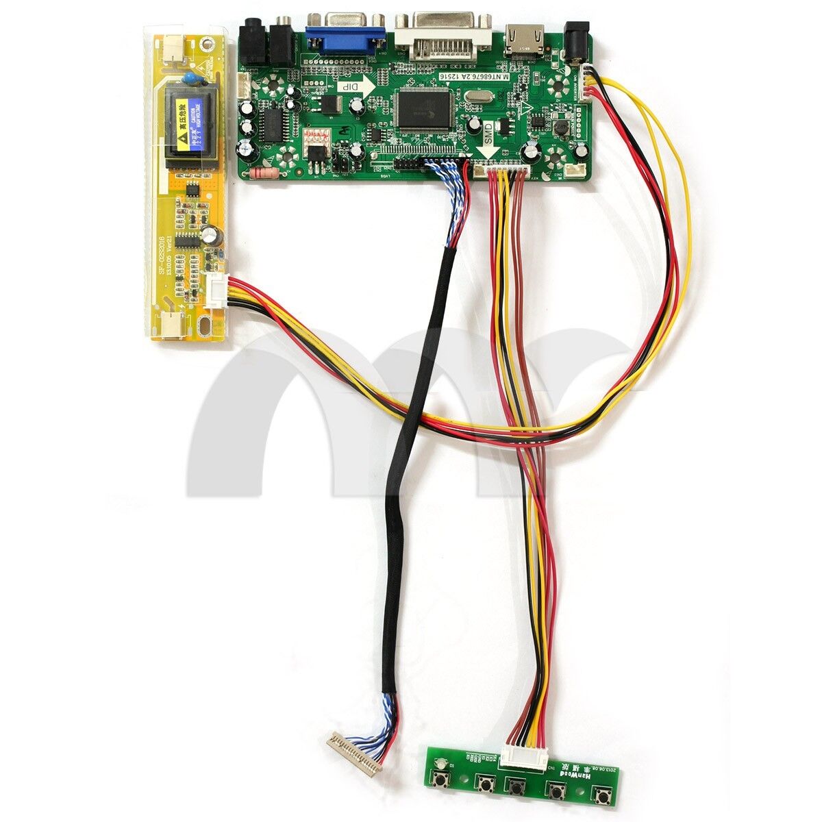 M.NT68676.2 LCD Driver Controller Board HDMI LVDS Inverter DIY Monitor Kit Audio