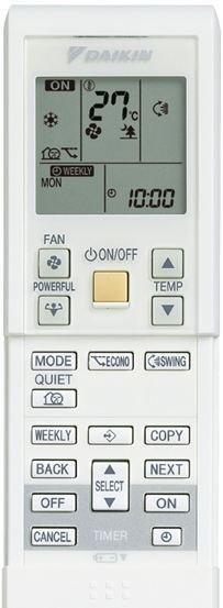 Replacement Remote Control Compatible With Daikin Air Conditioner Model ARC452A4