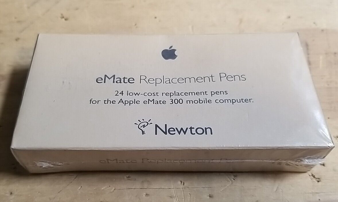 Apple eMate Replacement Pens 1997 Newton Accessory New Old Stock Sealed 24 Pack