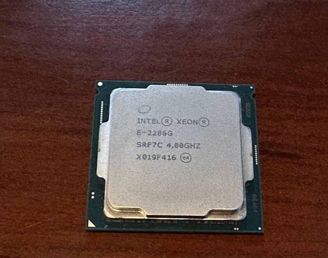 Intel Xeon E-2286G (SRF7C) 6-Core GHz 12 MB LGA 1151 CPU/Processor | GENUINE