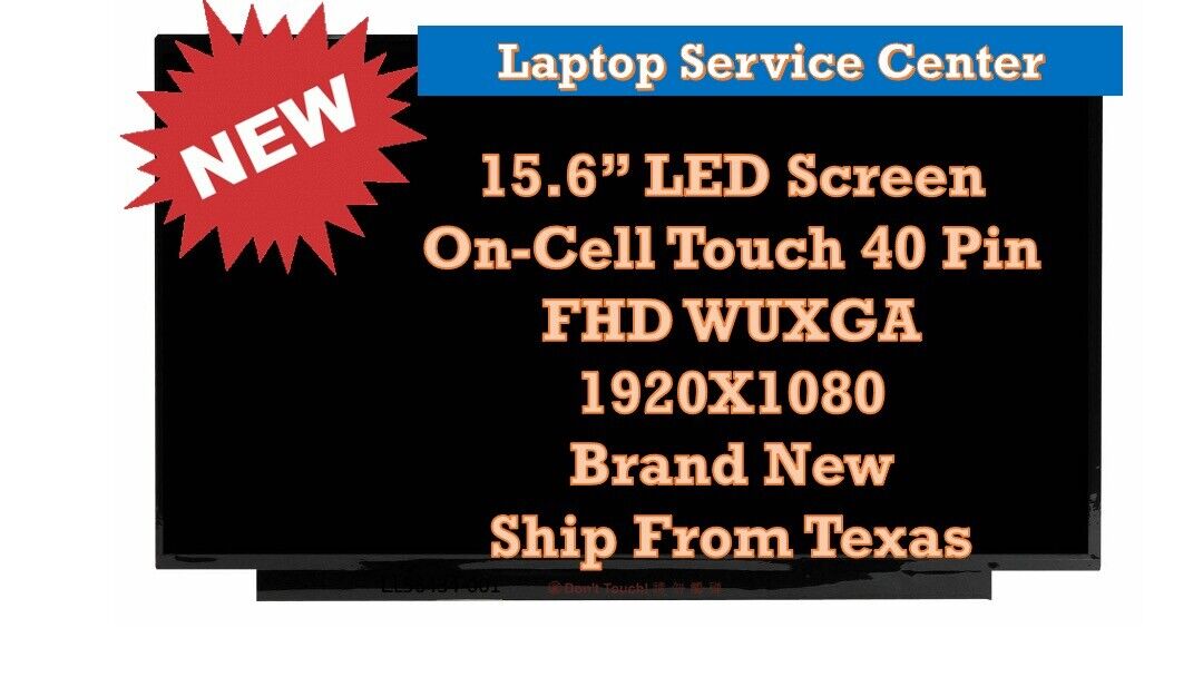 HP Pavillion 15-CS2013CA 6GH72UA LCD Screen Glossy FHD 1920x1080 Display 15.6 in