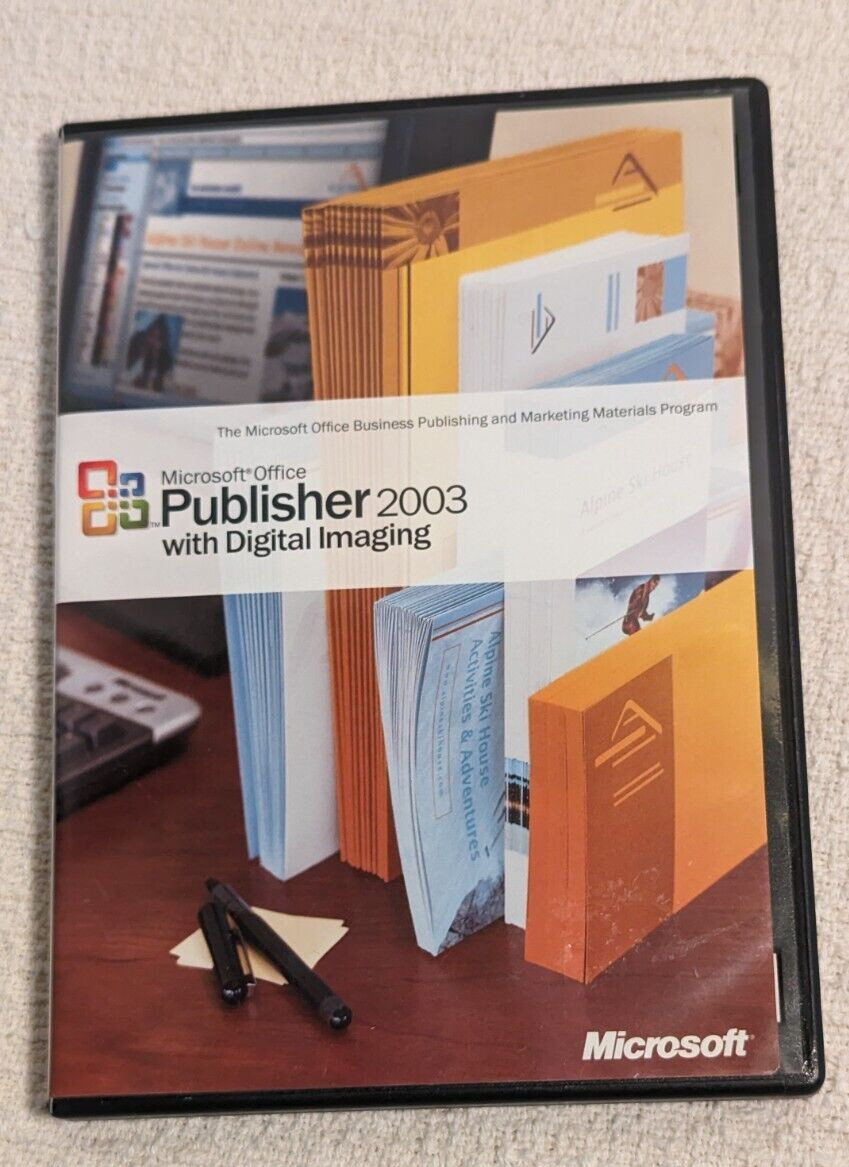 Microsoft Office Publisher 2003 with Digital Imaging 10