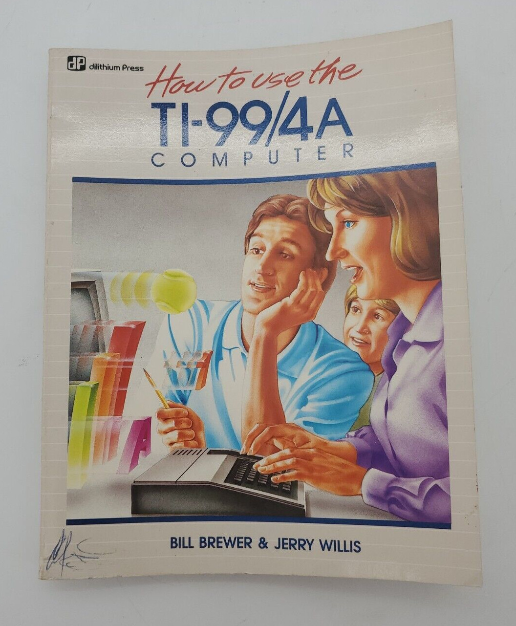 Vintage 1984 How to use the Texas Instruments TI-99 4A Computer Brewer & Willis