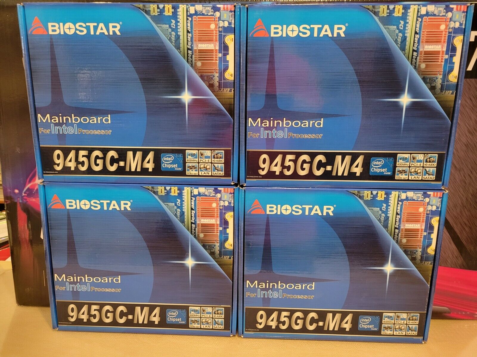 Biostar 945GC-M4, Socket 478, Intel Motherboard BRAND NEW, 