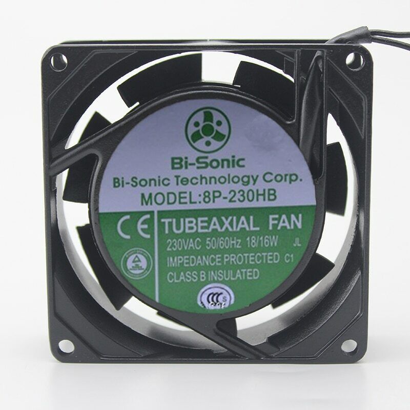 1pcs Bi-sonic 8P-230HB 8025 8 cm 230v water-cooled fan