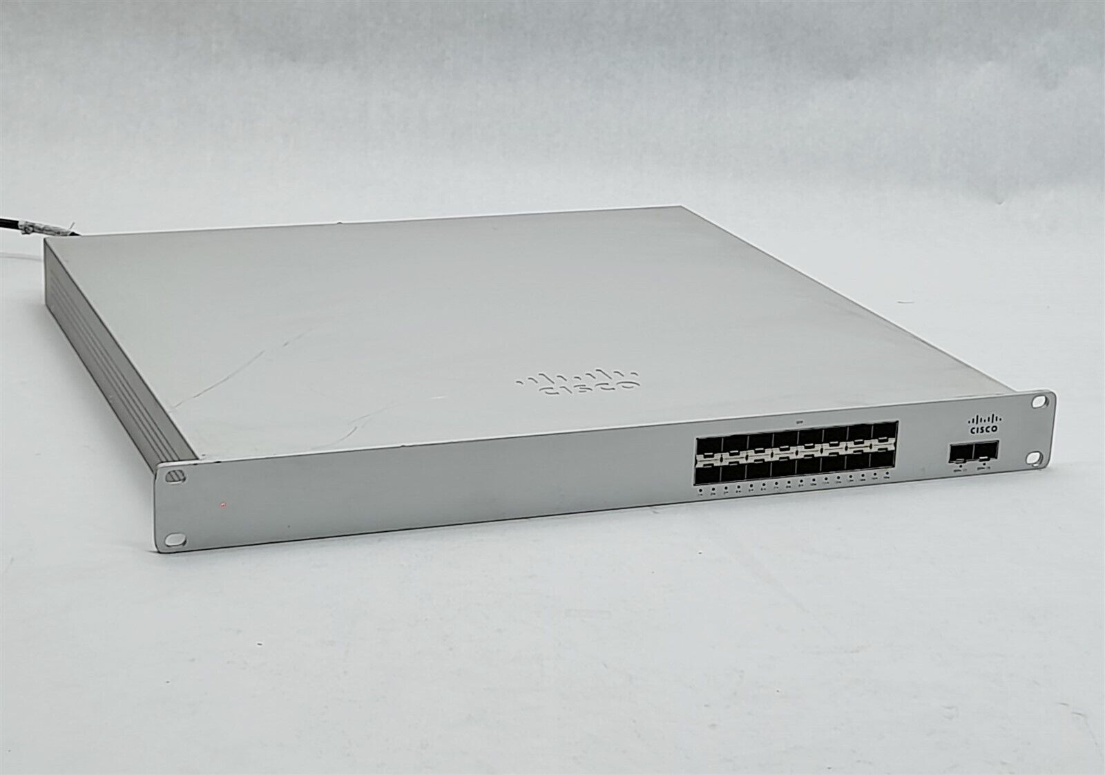 Meraki Cisco MS410-16-HW 16-Port Cloud Managed Gigabit Fiber Switch Unclaimed