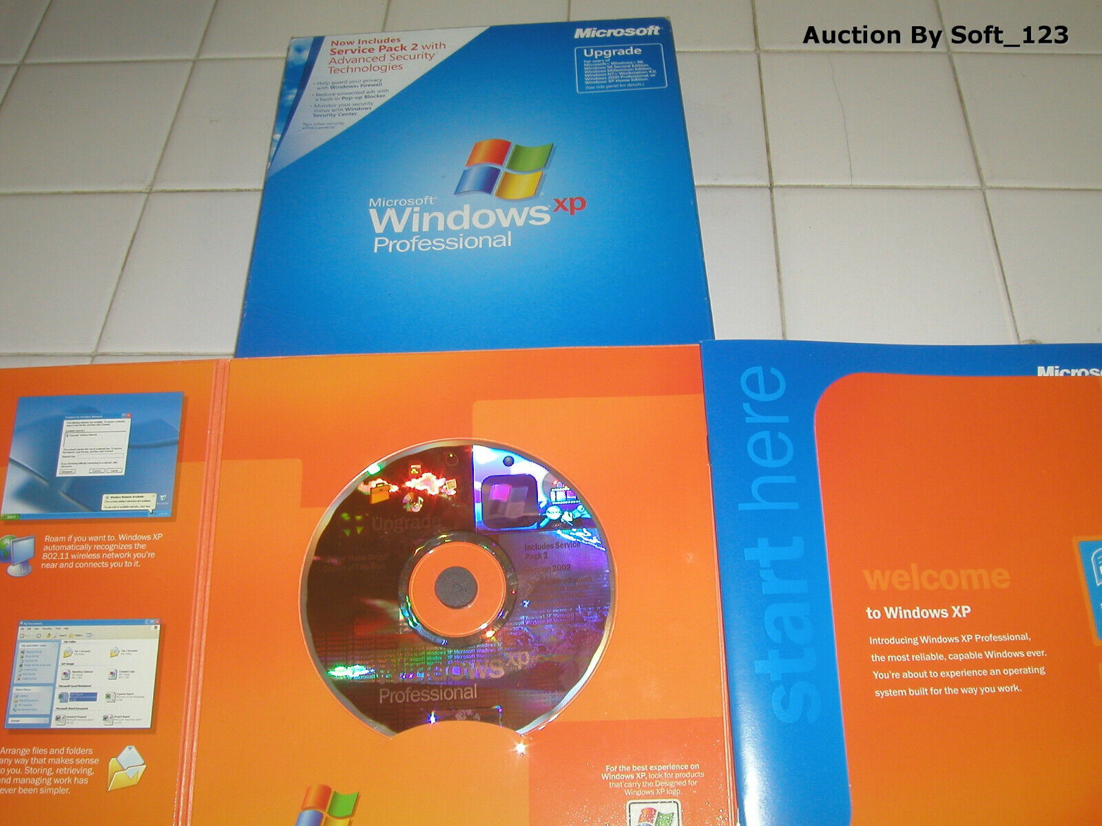 Microsoft Windows XP Professional Upgrade English Retail Version MS PRO=NEW BOX=