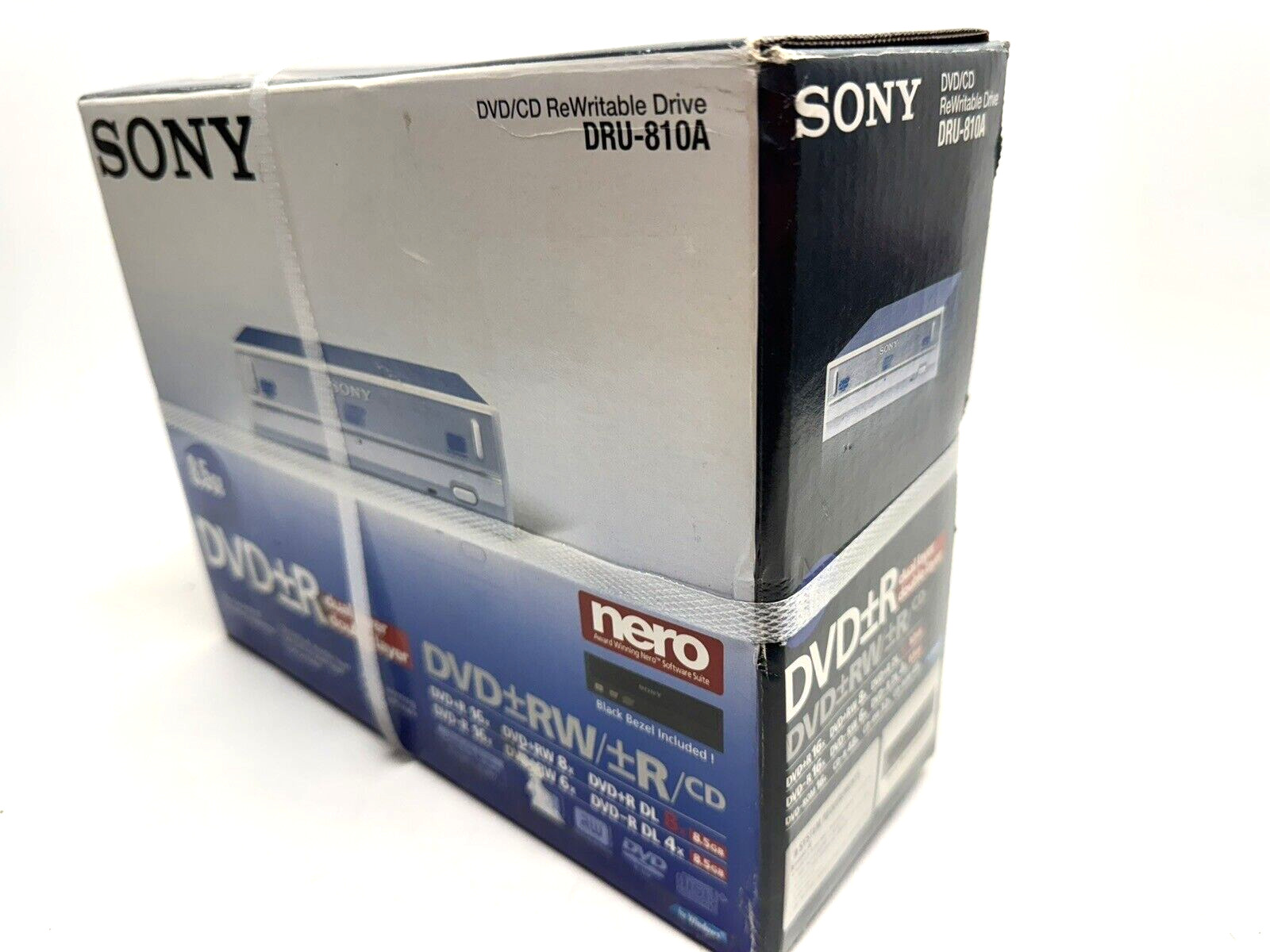VINTAGE FACTORY SEALED SONY DRU-810A-R DVD/CD DUAL LAYER REWRITABLE DRIVE 8.5GB