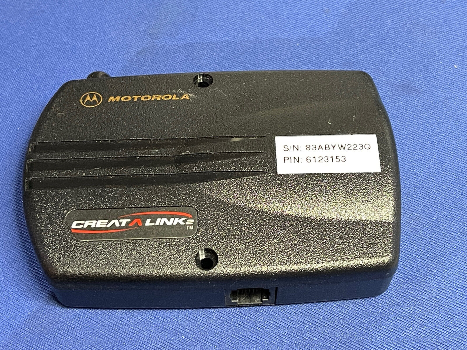 CreataLink 2 Motorola A06DBSD808AL FROM MY COLLECTION NEW CONDITION RARE