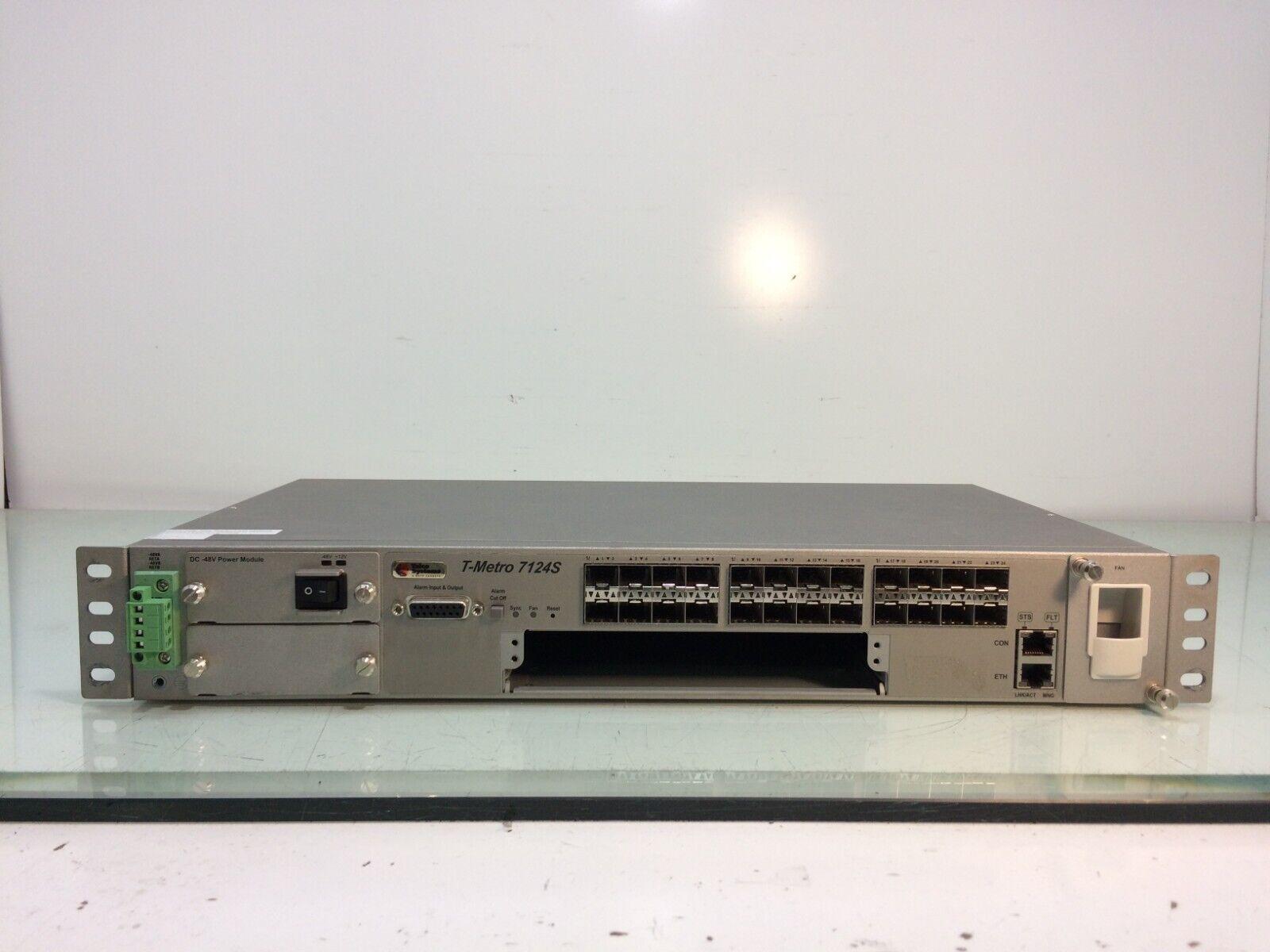 Telco Systems TM-7124S T-metro 7100 Series 24-Port Ethernet Switch