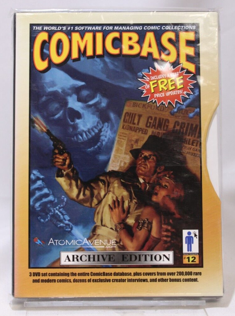 ComicBase 2017 3-DVD Set [Archive Edition] Sealed New