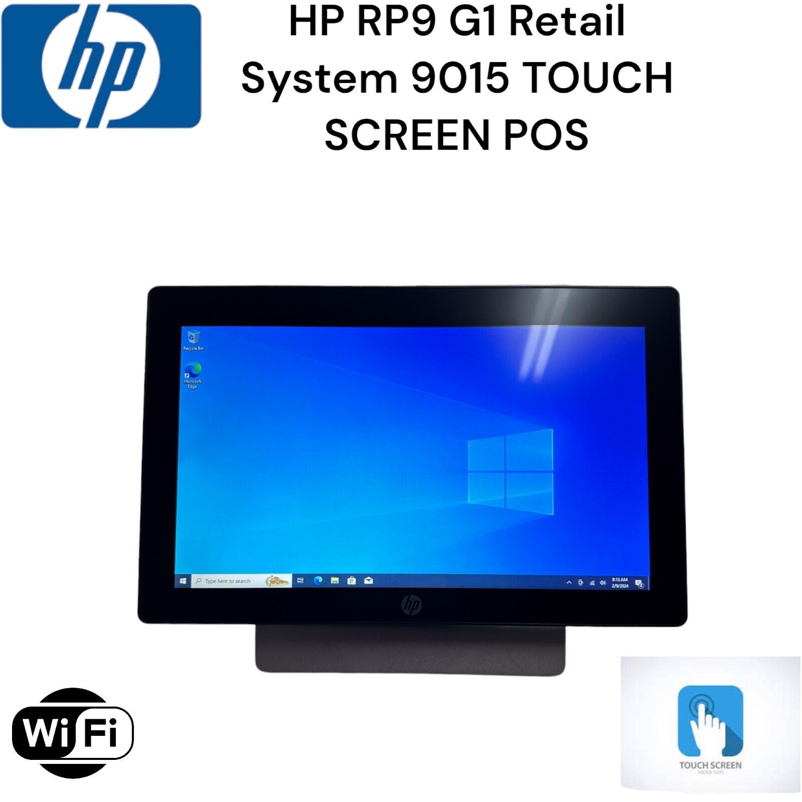 HP RP9 G1 Retail System 9015  I5 8GB 128GB M.2 SSD TOUCH SCREEN POS WIN 10 PRO