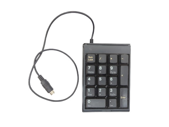 IBM 95F5446 Vintage PS/2 Connector Minidin 6 PC Computer Keyboard Numeric KeyPad