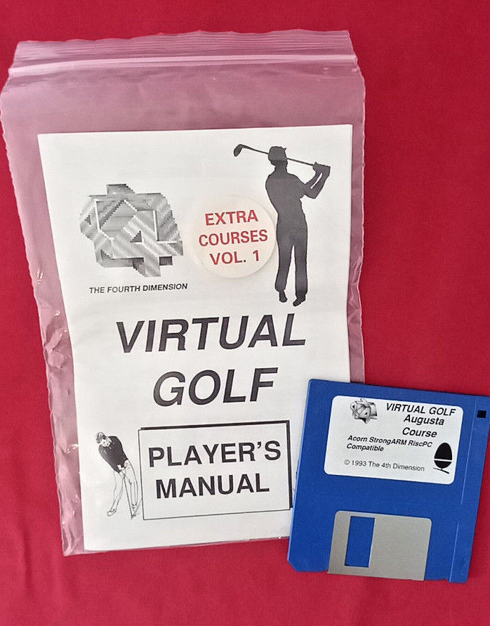 Virtual Golf Extra Courses Volume 1 for Acorn RISC OS, By: The 4th Dimension