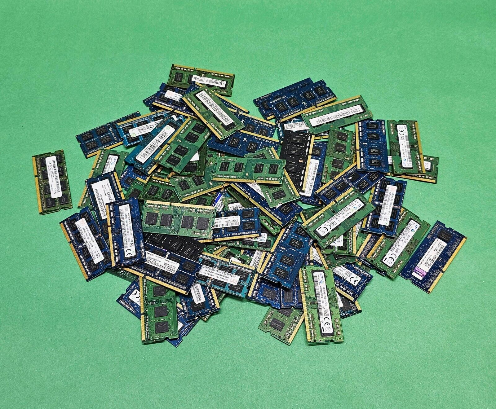 Mixed Lot of 75 PC 4GB DDR3 Laptop RAM Memory Modules