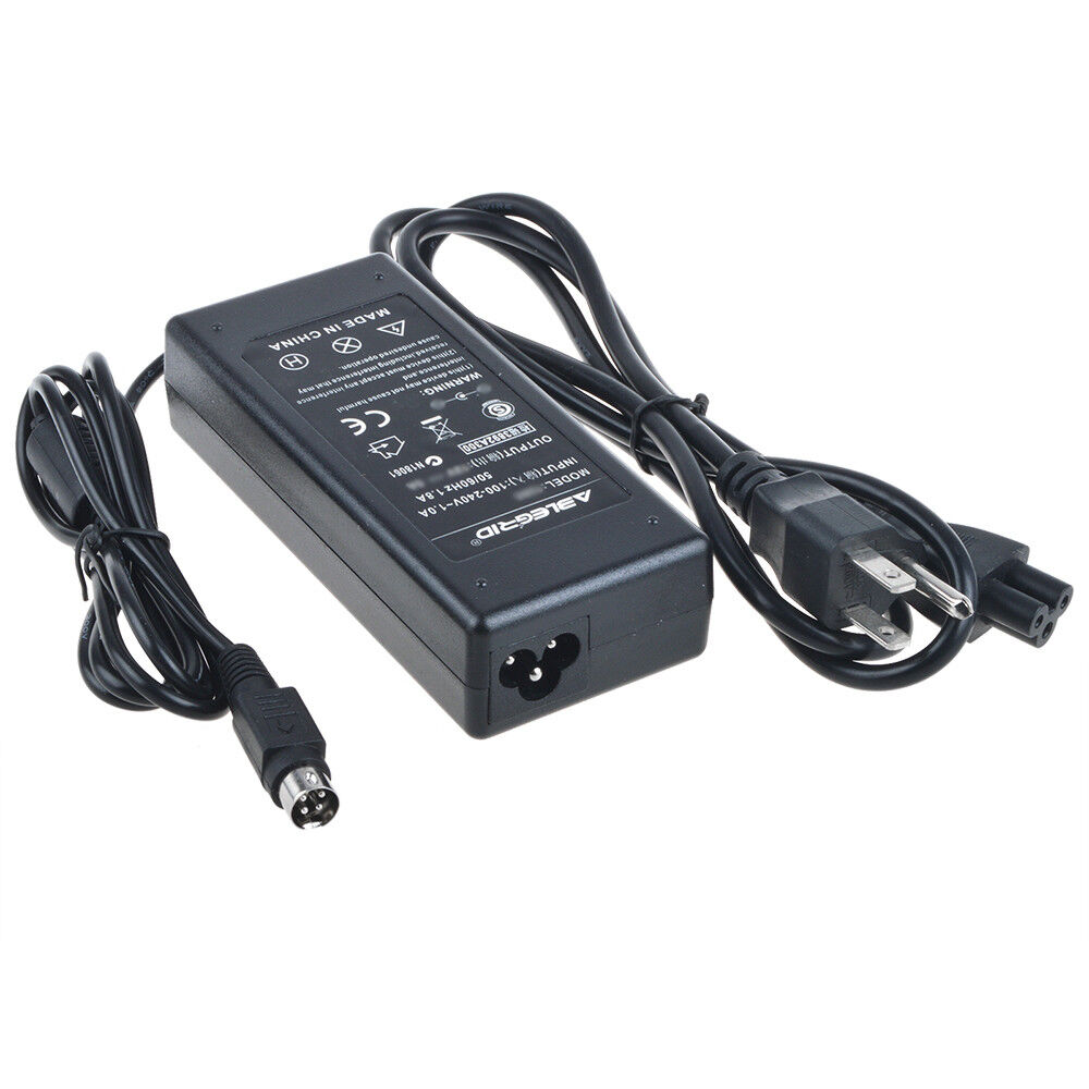 12V 4-Pin AC Adapter For Sanyo CLT1554 CLT2054 LCD TV Power Supply Cord Charger