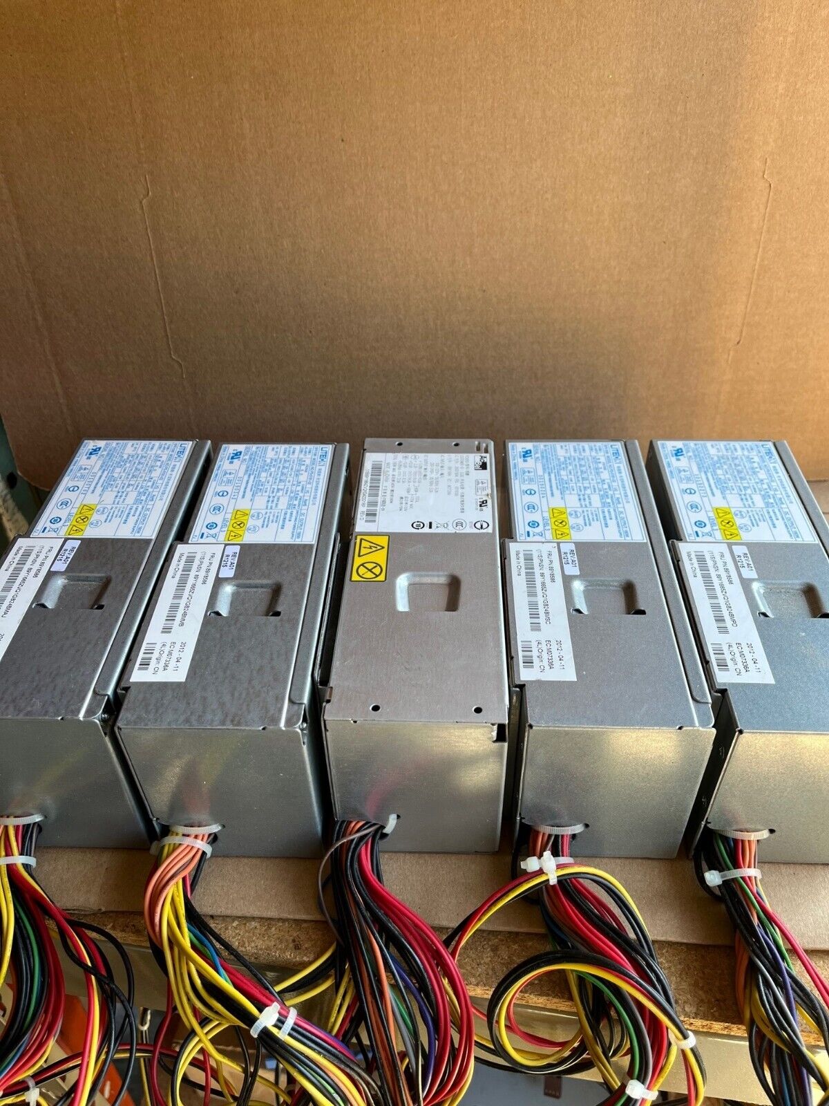 LOT of 5 - Lenovo 89Y8586 24 Pin 180 W Power Supply For ThinkCentre Edge 72 Free
