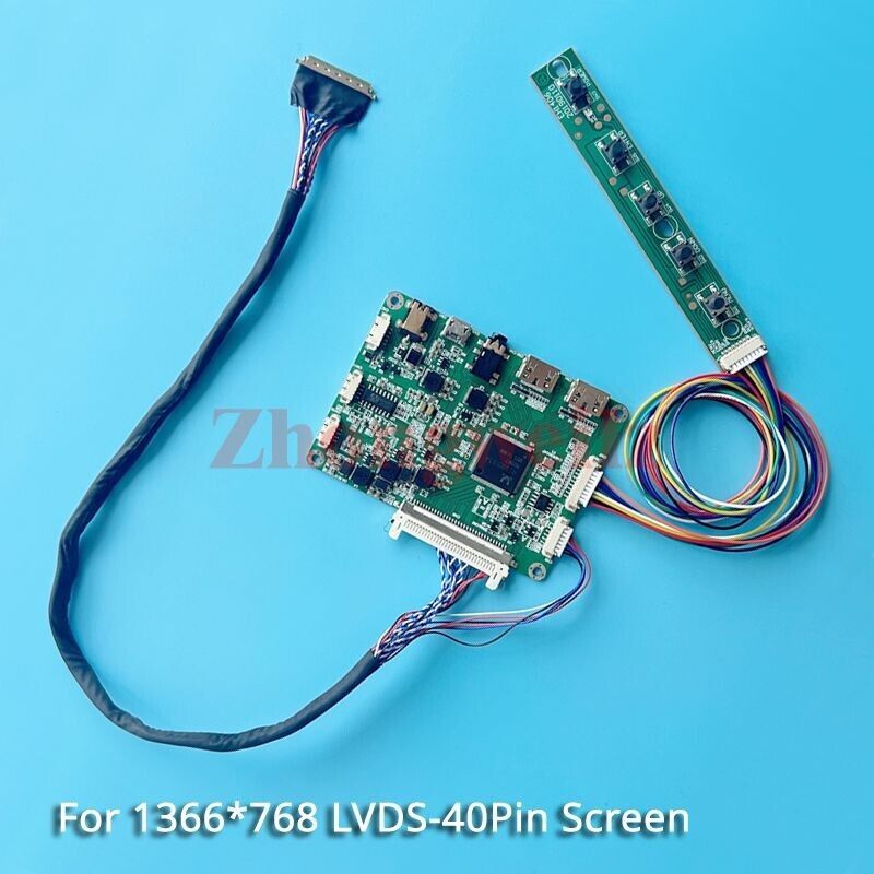 For N140BGE-L21/L22/L23 Laptop 1366x768 Mini-HDMI LVDS 40-Pin LED Driver Board 