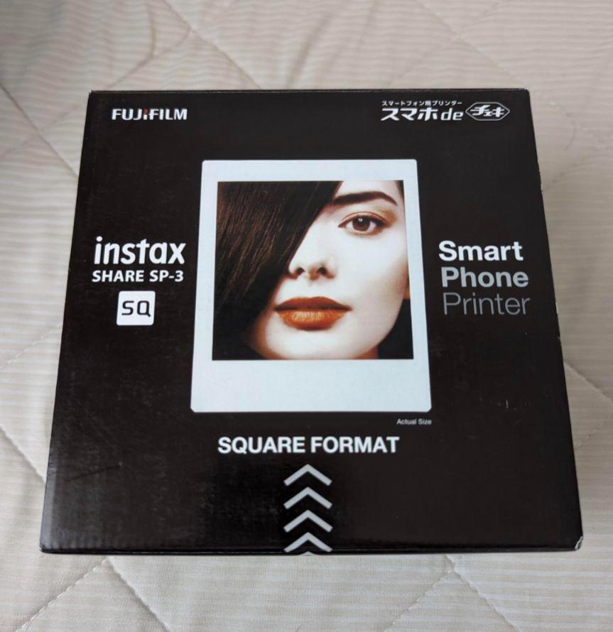  FUJIFILM INSTAX SHARE SP-3 Square Format Smartphone Instant Film Printer Black
