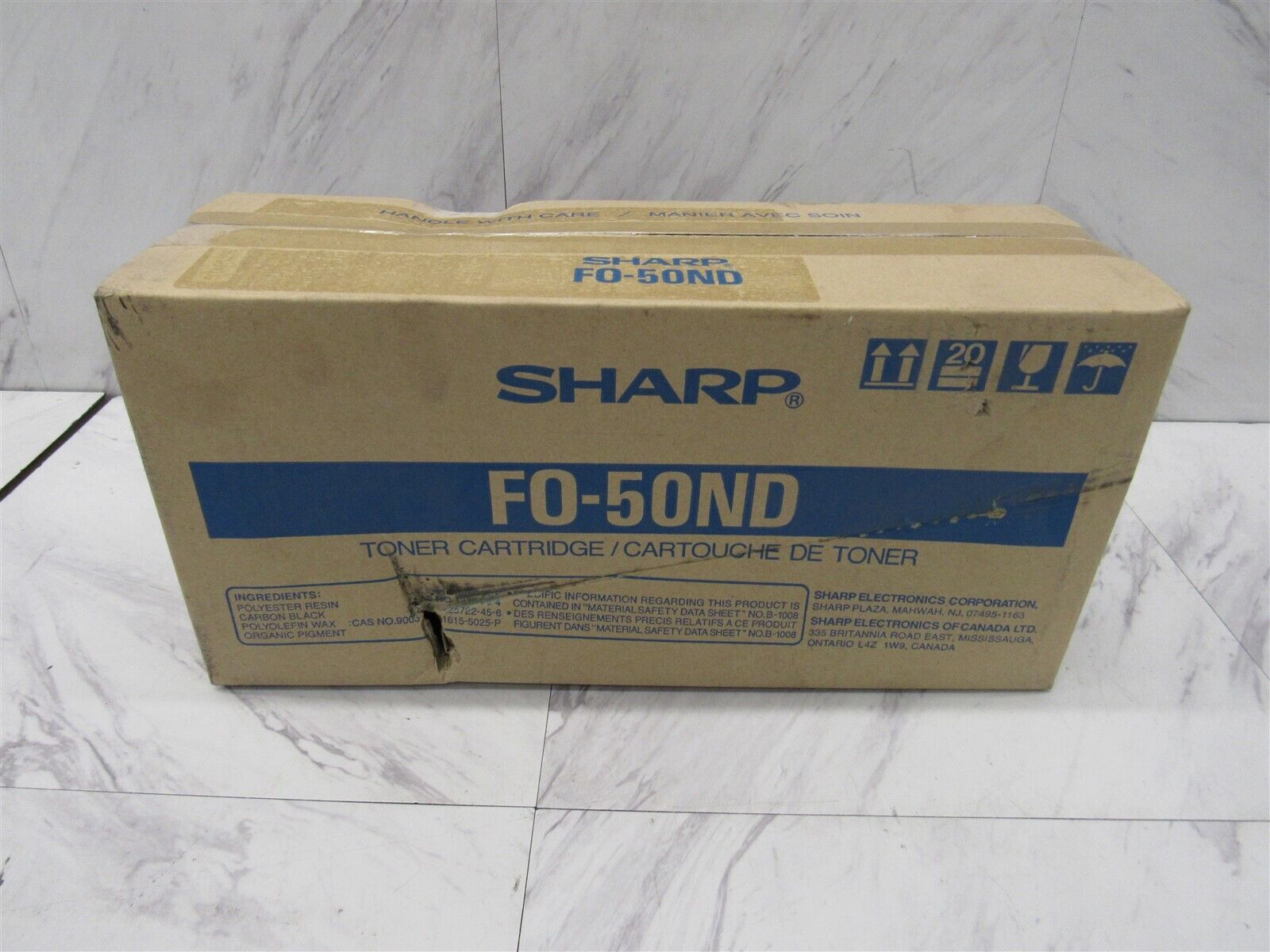 NEW Genuine Sharp FO50ND FO-50ND Toner Cartridge Black