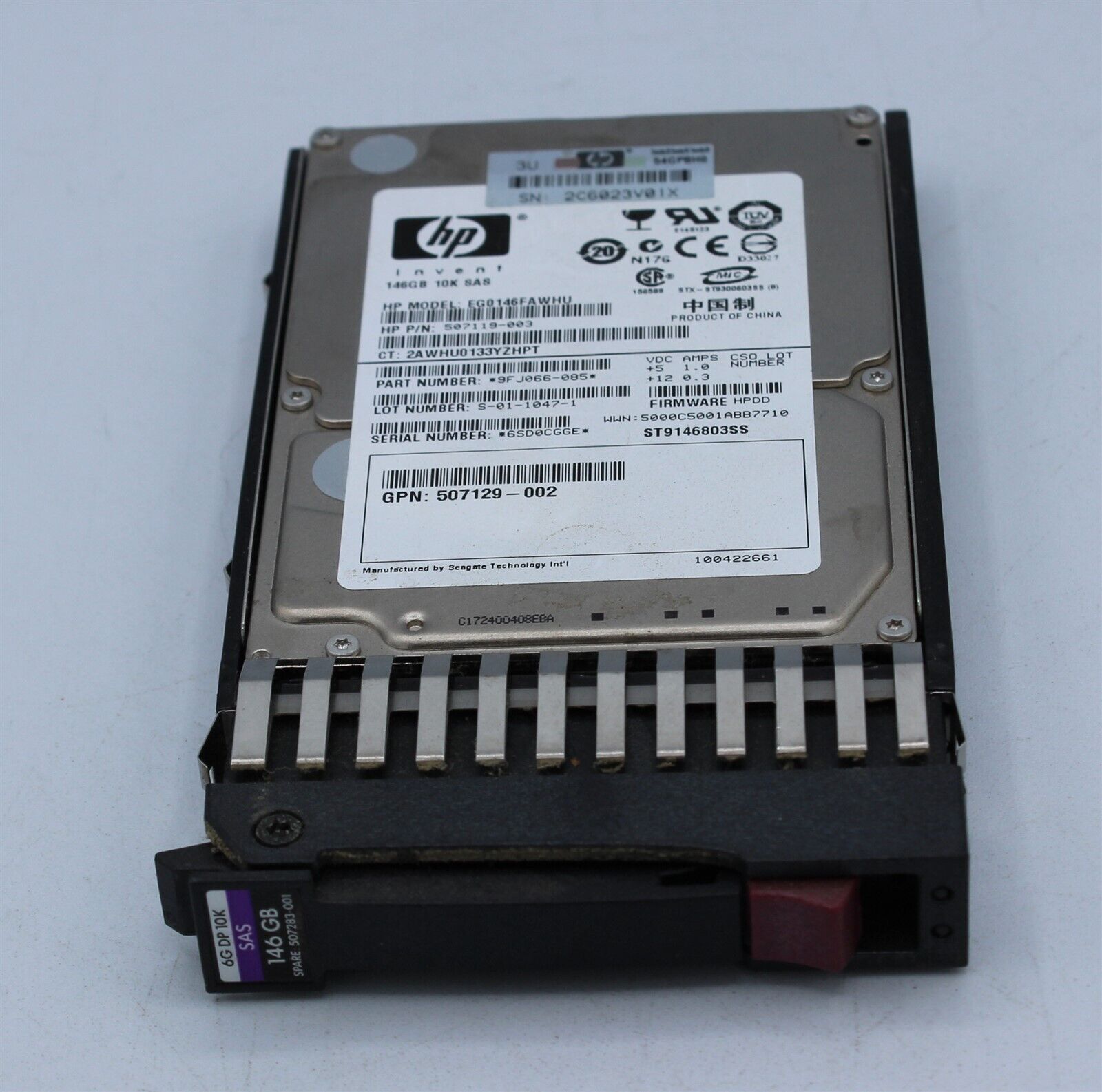 HP Hard Drive - 146GB - 507129-002