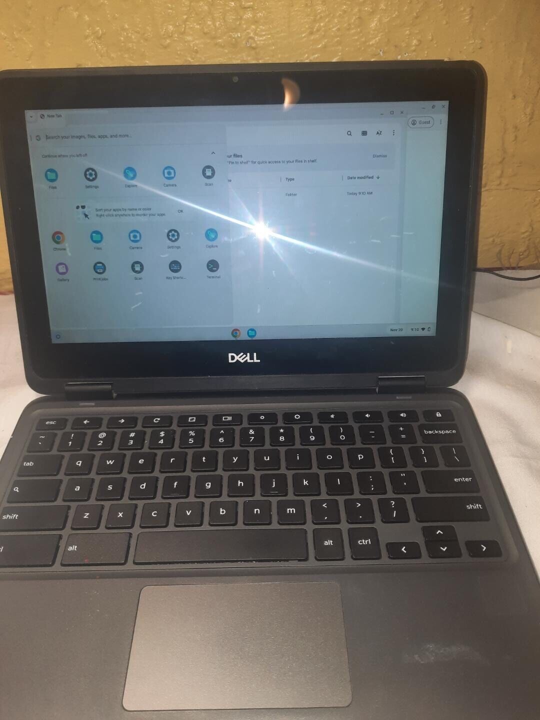 LOT OF 5 Dell Chromebook 11 3189 2 in 1 TouchScreen 16GB 4GB RAM GOOD Condition