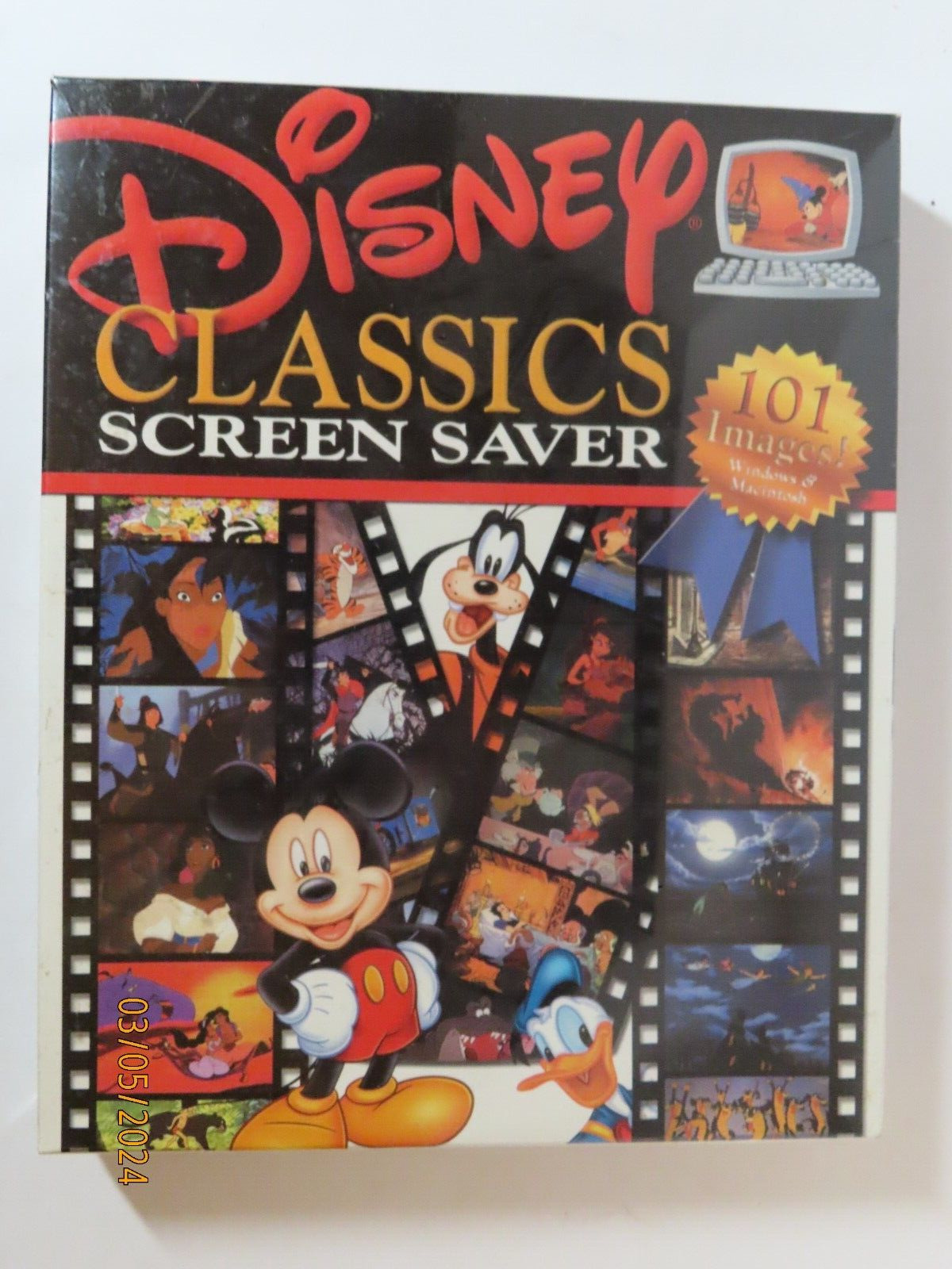 Vintage 1990's Copernicus Software Disney Classics Screen Saver NIP NOS