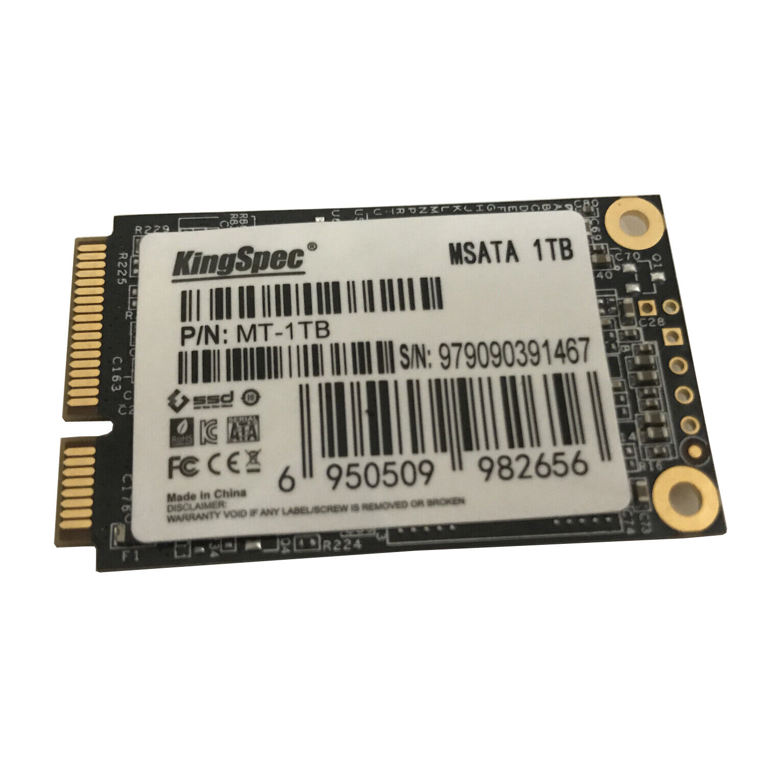 1TB mSATA Mini PCIE SSD Solid State Hard drive  for  HP Lenovo ACER DELL ASUS