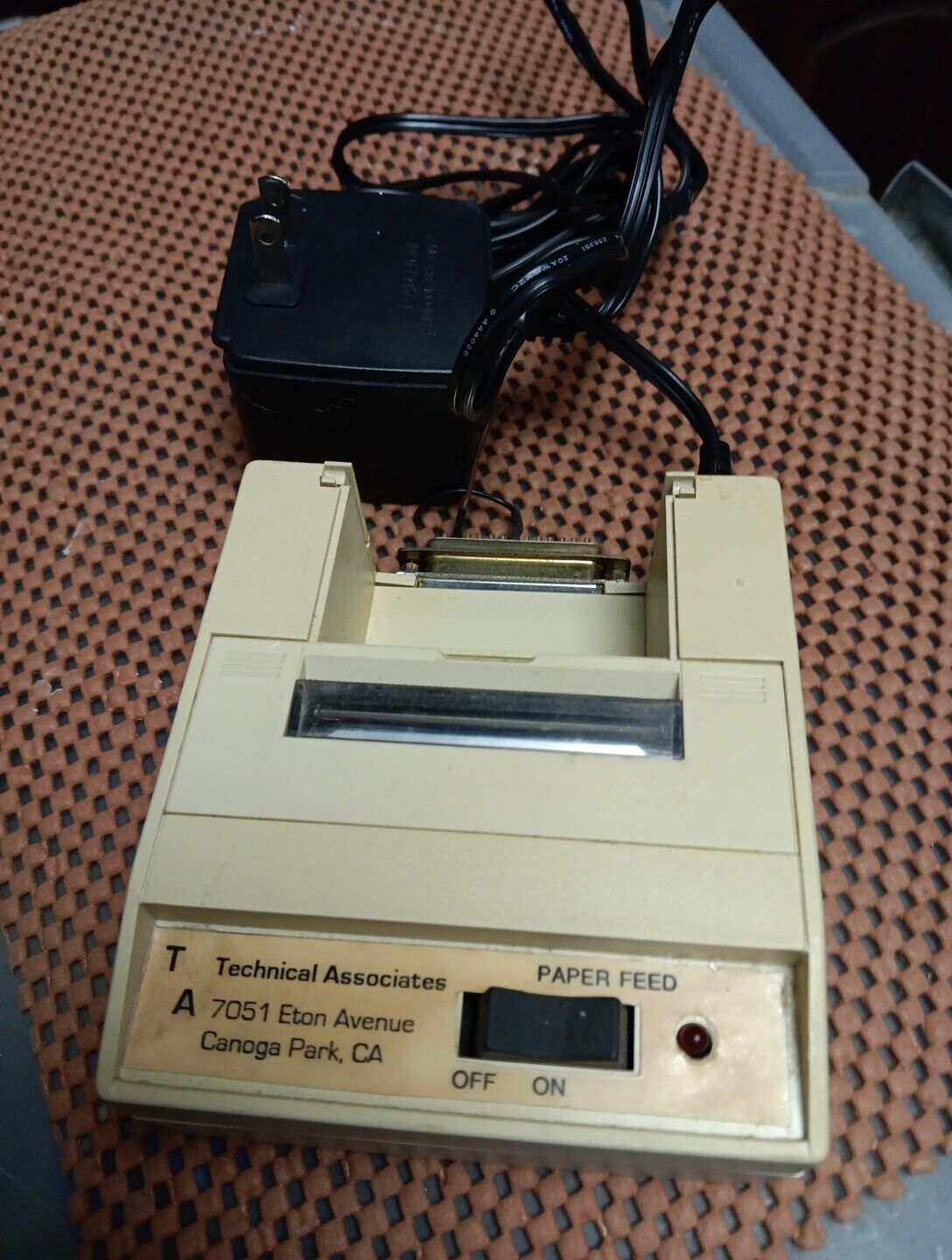 Weigh-Tronix Vintage Thermal Portable Printer