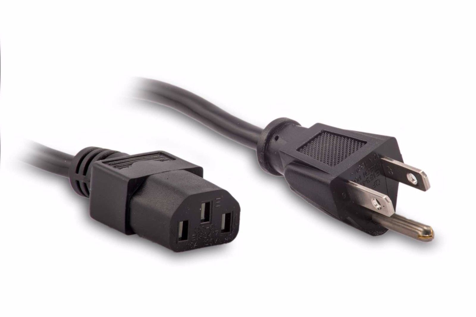 NEW 10' Power Cable Dell DP/N 00R215 Heavy Duty 3 Prong Computer  L-Q