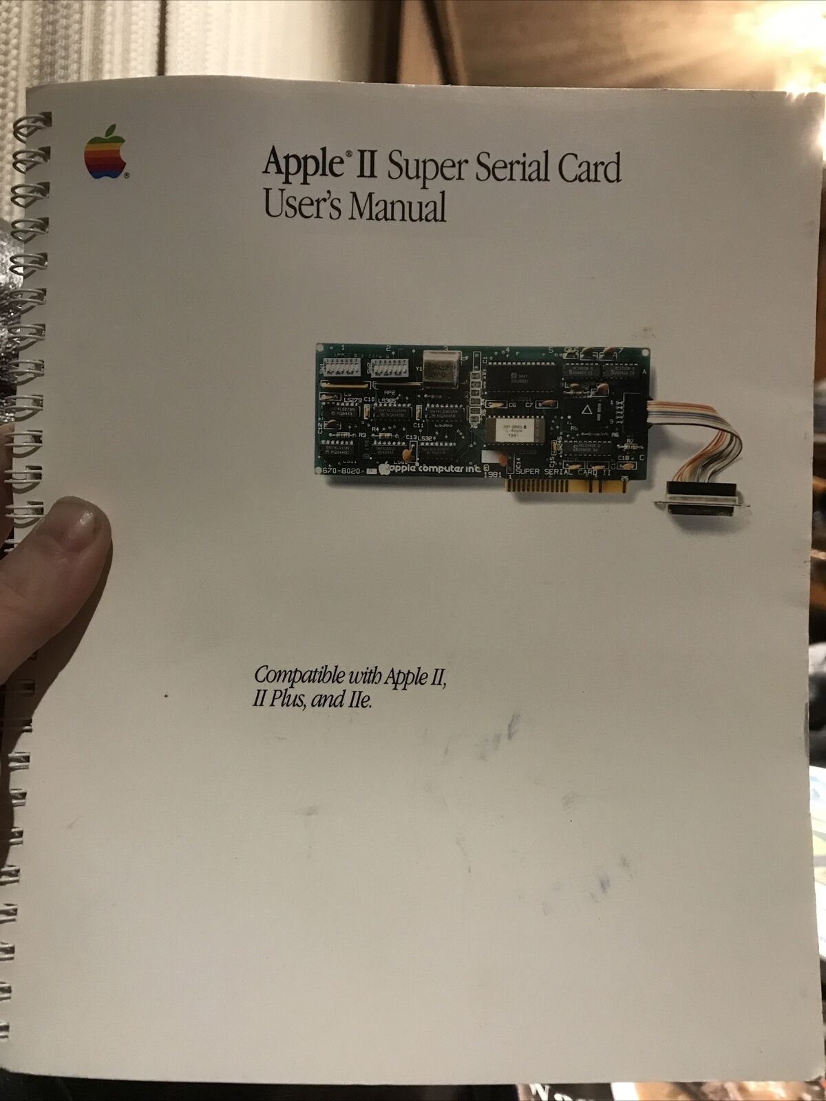 1981 Apple II Super Serial Card Installation & Operating Manual
