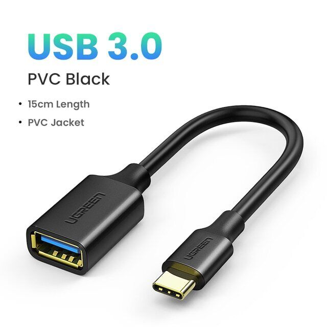 Ugreen USB C to USB Adapter OTG Cable USB Type C Male to USB 3.0 Female Cable