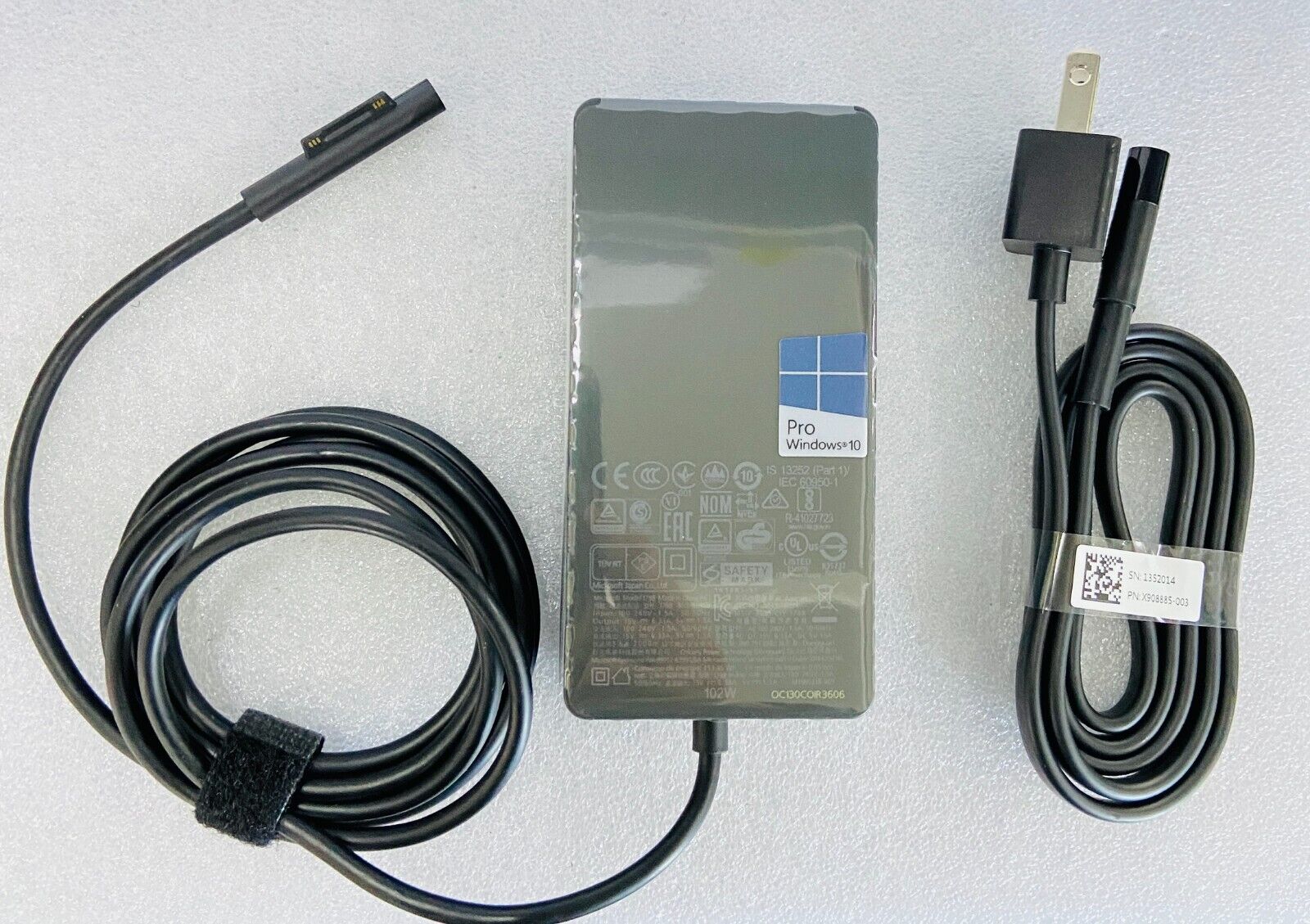 102W Surface Book 2 Charger Microsoft Surface Laptop 3/4/5 Surface Pro 9/8/7 OEM