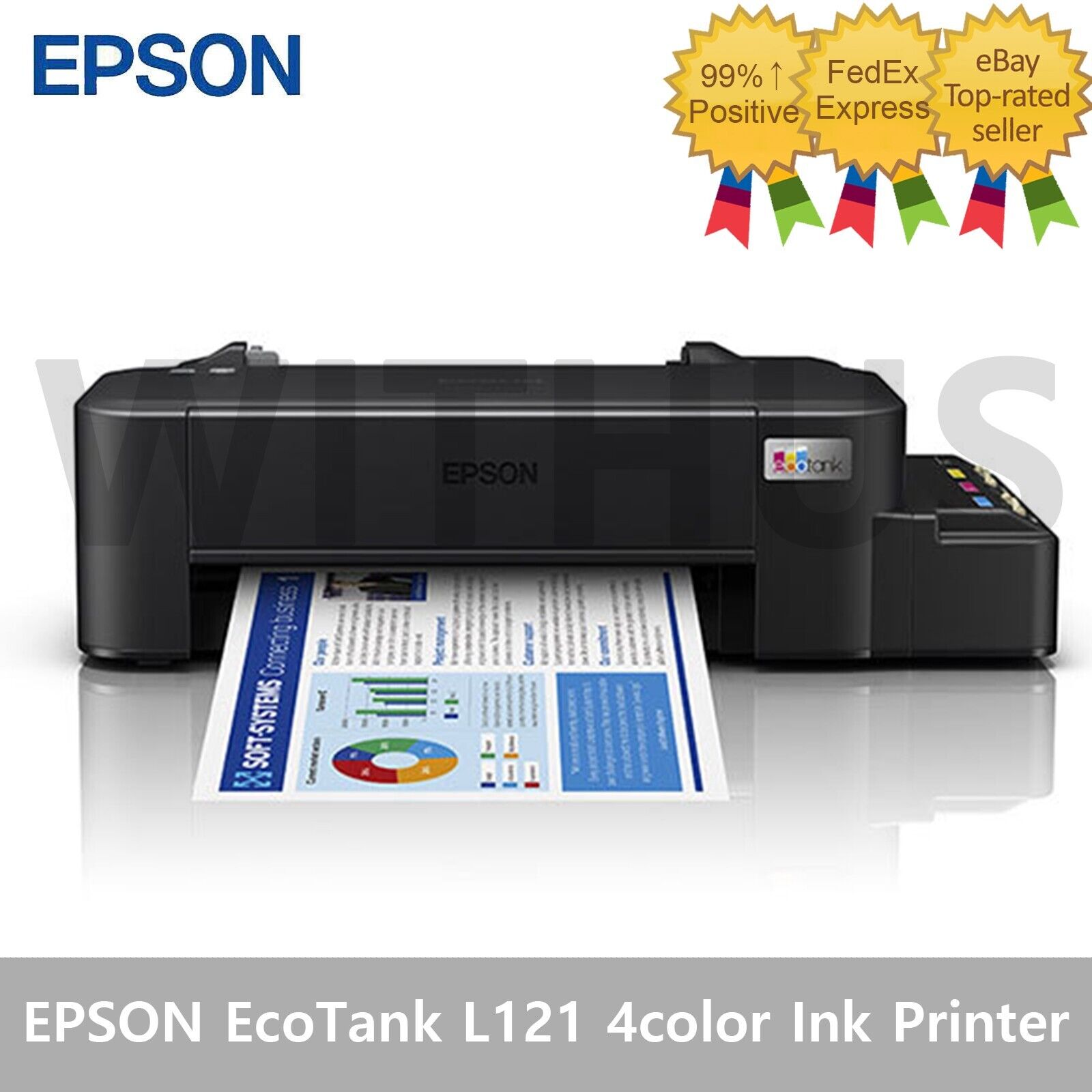 EPSON EcoTank L121 Ink Printer System Compact Size 4-color - Tracking