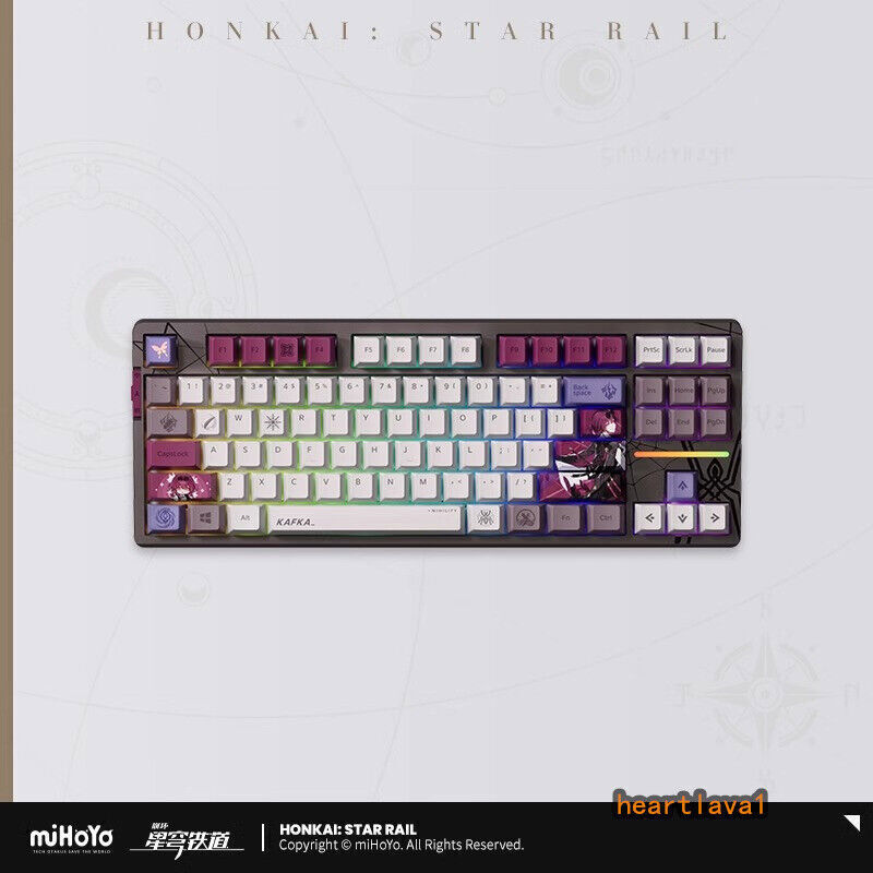 miHoYo Honkai: Star Rail Kafka Backlight RGB Wireless Mechanical Keyboard 108/87