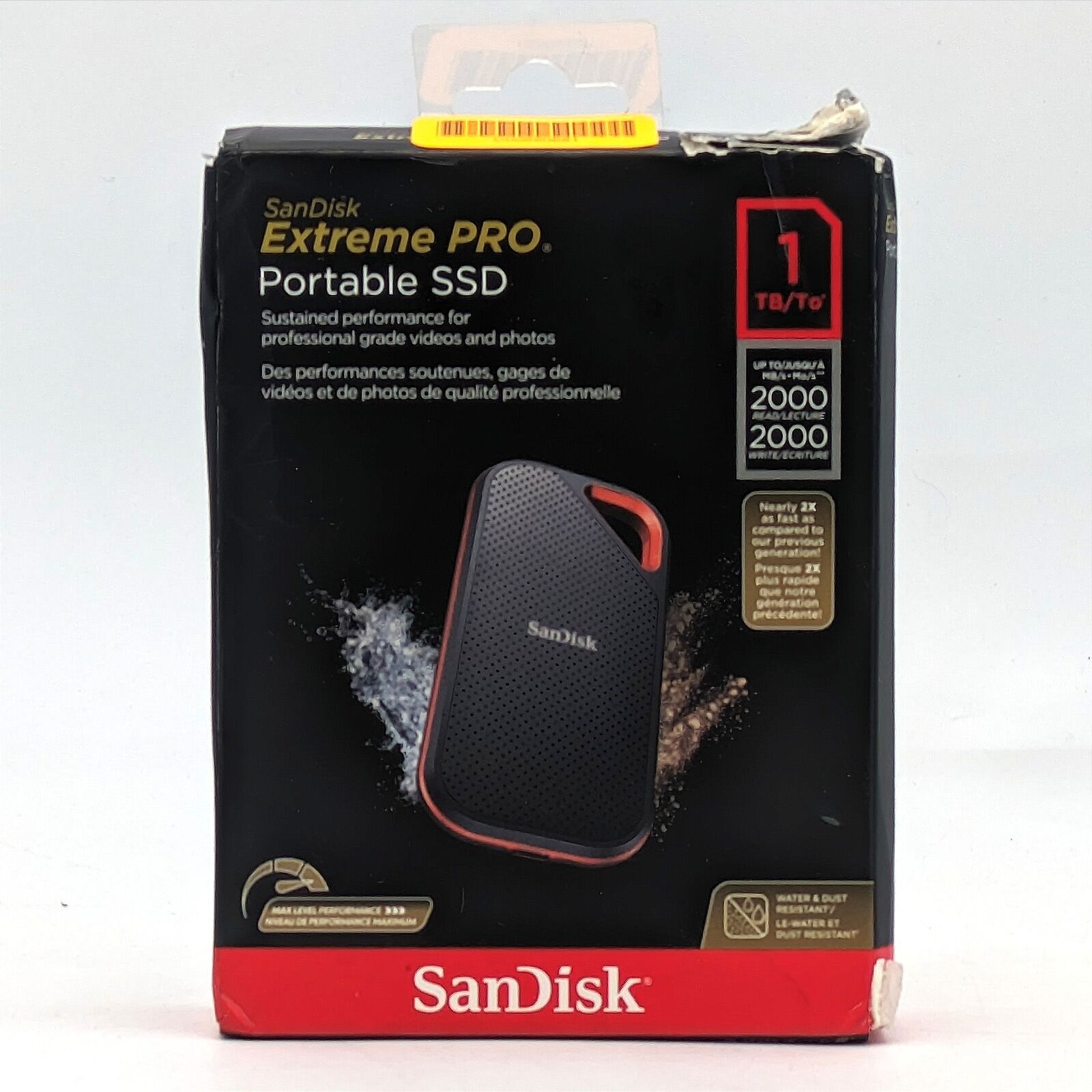 SanDisk Extreme PRO 1TB Portable SSD SDSSDE81-1T00-G25
