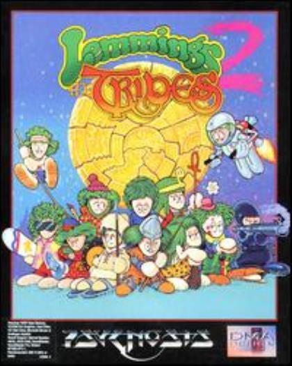 Lemmings 2 The Tribes + Manual PC fun arcade cultural identity danger game