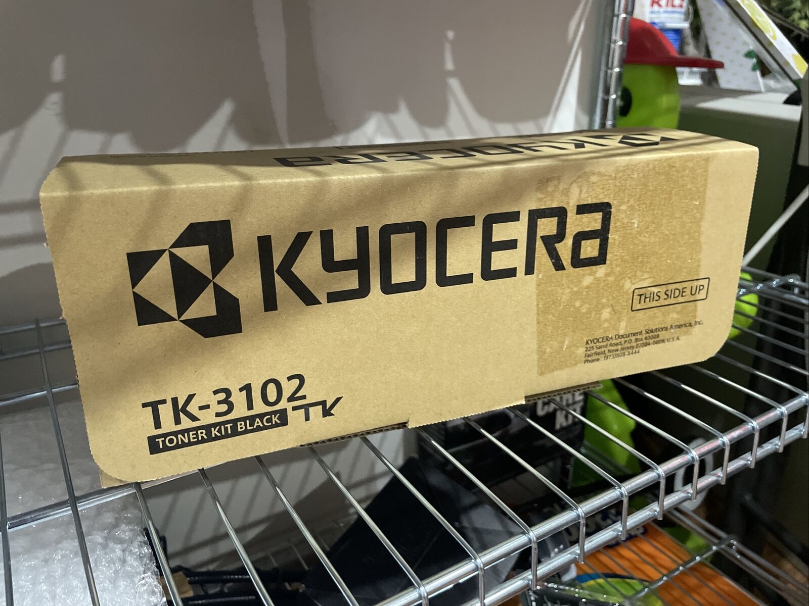 Kyocera TK-3102 Black Toner Cartridge Genuine Original Authentic OEM