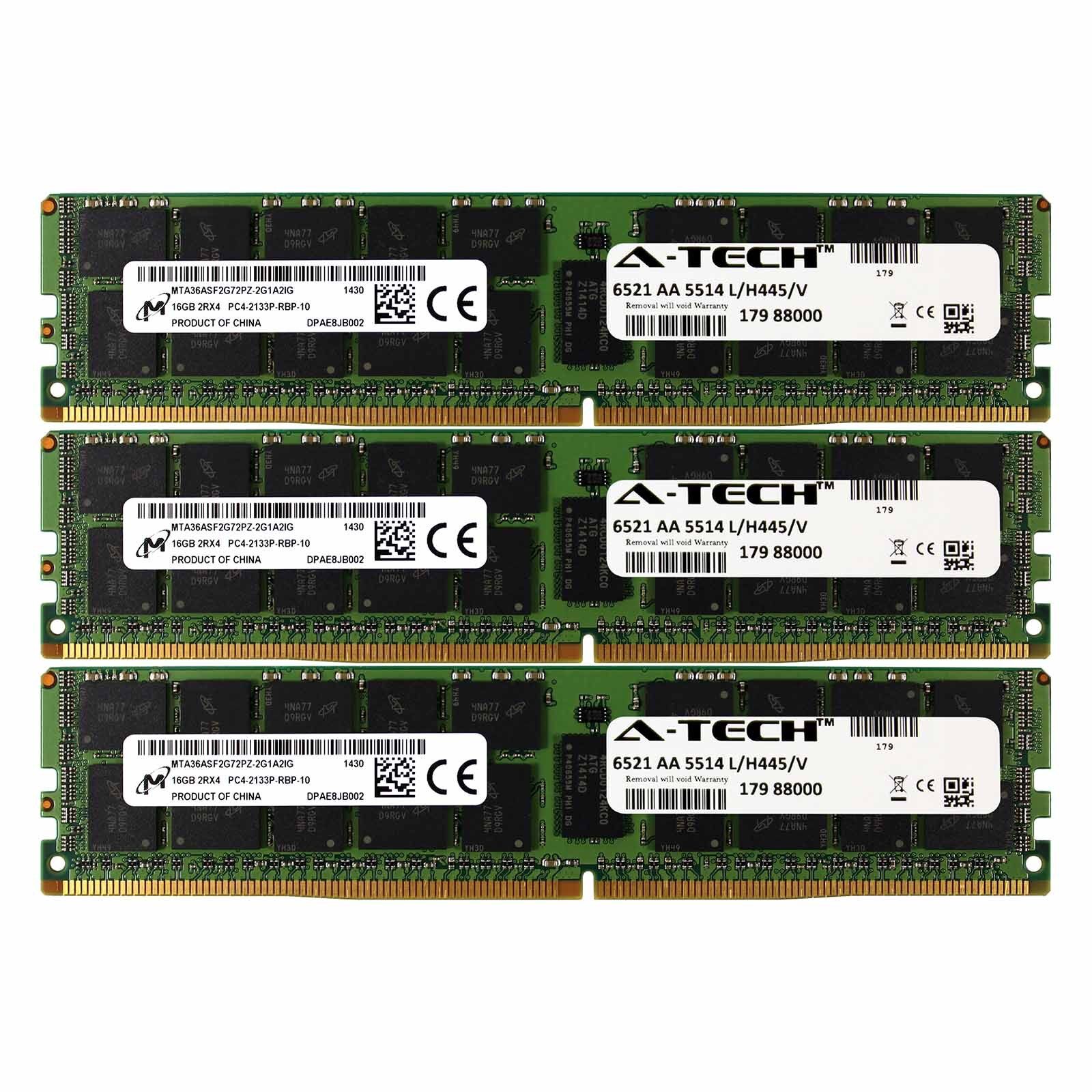 DDR4 2133MHz Micron 48GB Kit 3x 16GB Lenovo ThinkServer TD350 Memory RAM