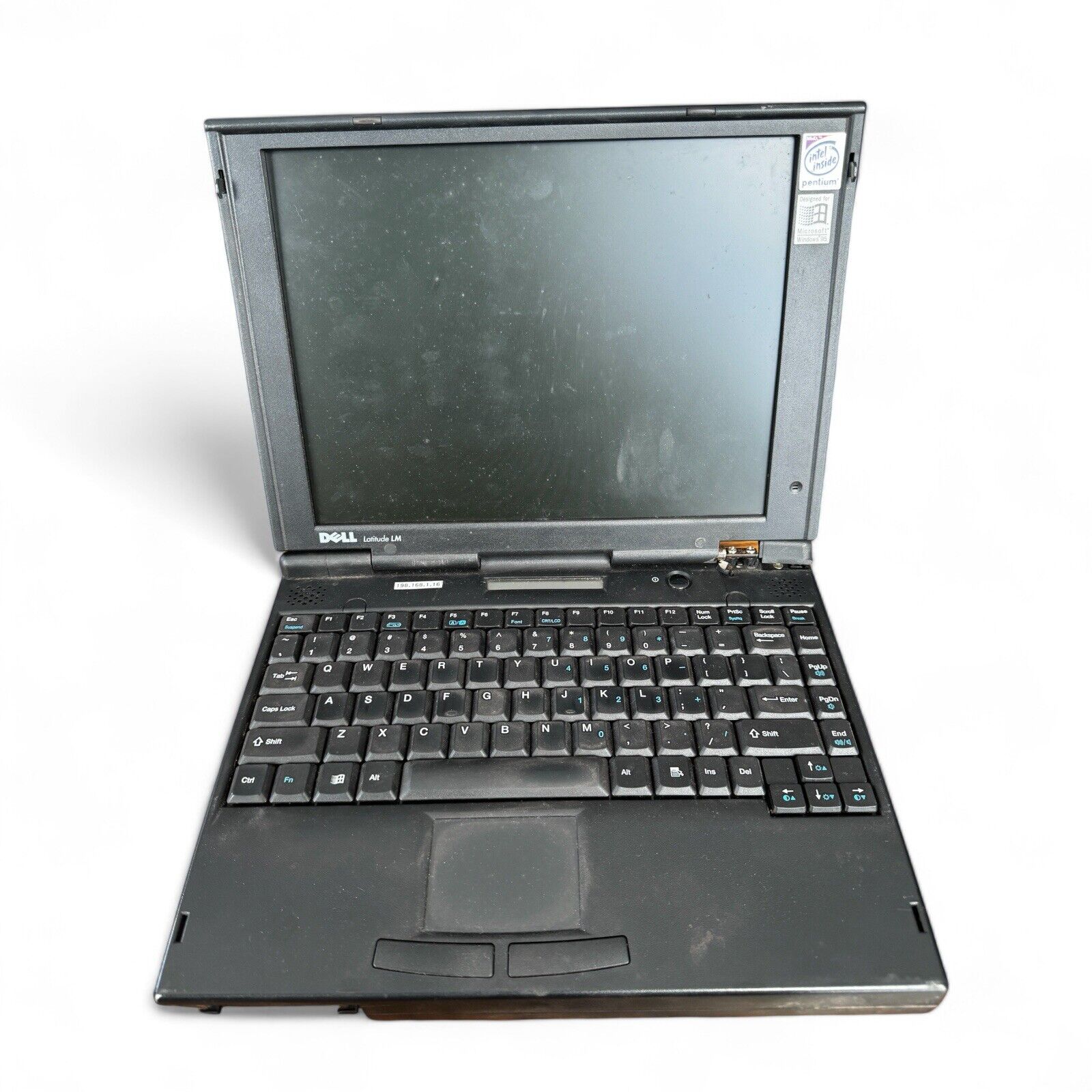 Vintage Dell Latitude Laptop For Parts Or Repair