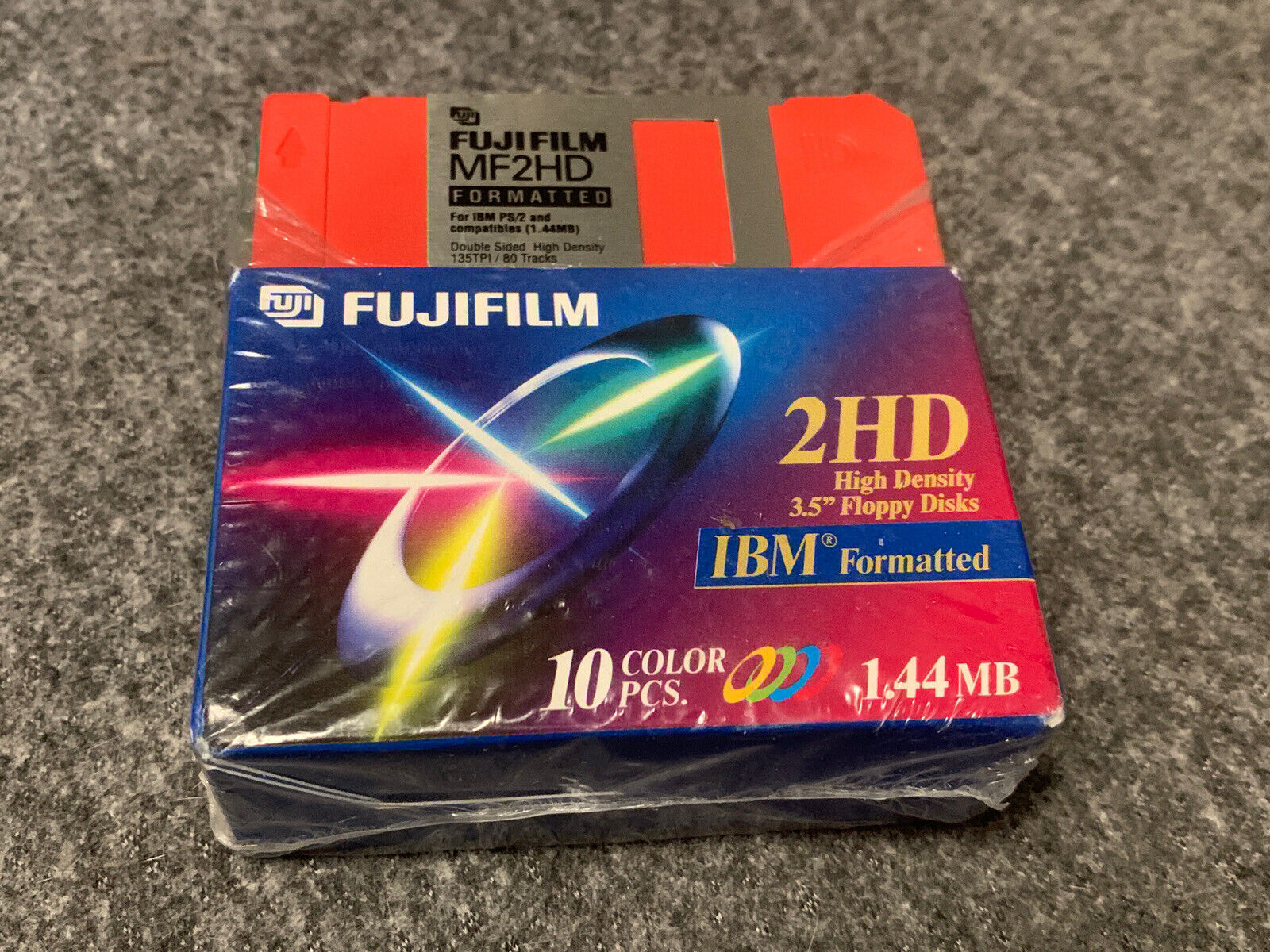 Fuji Film 2 HD 1.44 MB IBM Formatted 3.5” Floppy Discs