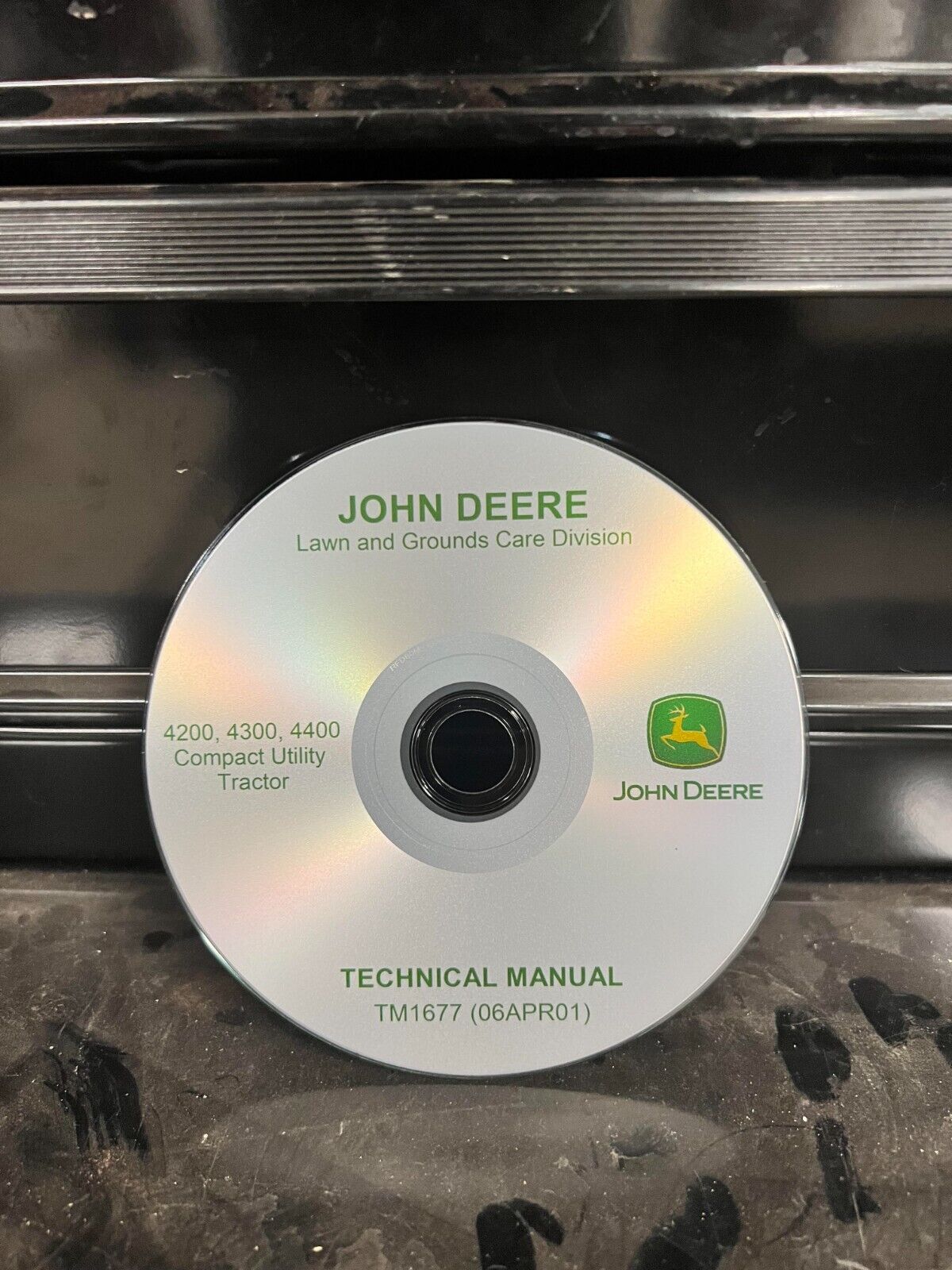 John Deere 4200 4300 4400 Compact Utility Tractor Service Repair Manual TM1677CD