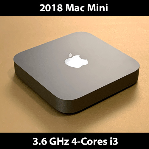 2018 Mac Mini | 3.6GHZ i3 4-CORE | 32GB RAM  | 256GB PCIe SSD