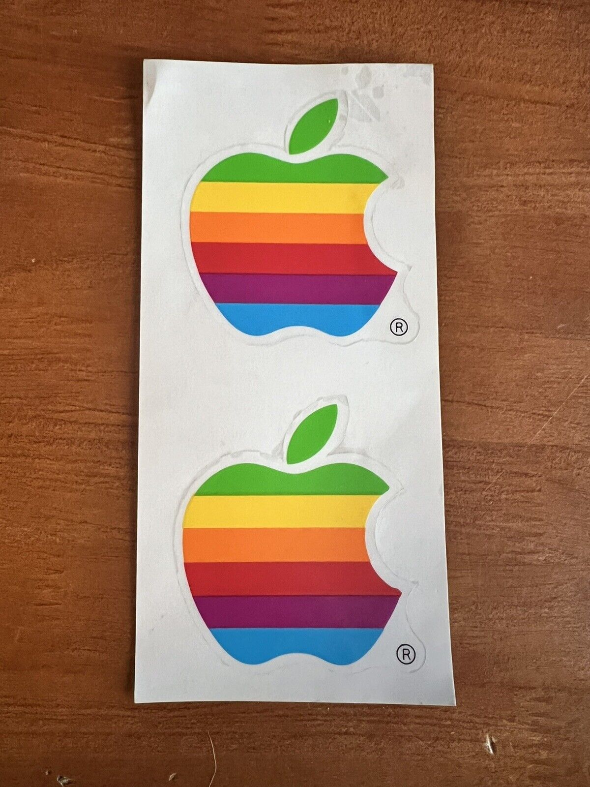 Vintage 1980’s Macintosh Apple Computer Decal Stickers 2 Unused